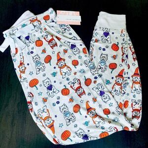 Halloween Dog Print Jaclyn Intimates Jogger PJ Lounge Pants
